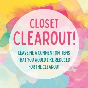 CLOSET Clearout!